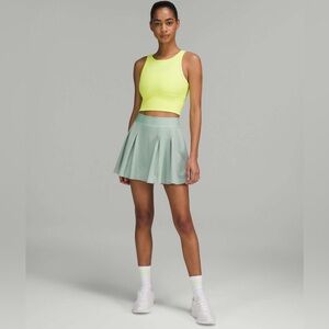 Lululemon Tennis Time Skirt size 4 Silver Blue SVBL